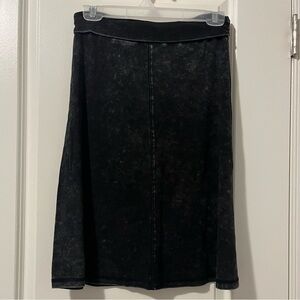 FAUX Denim A- Line Skirt Size XS